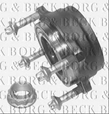 BORG & BECK bwk1060 -  Комплект подшипника ступицы колеса